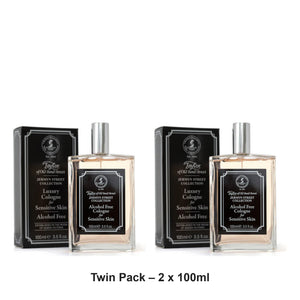 Taylor of Old Bond Street - Jermyn Street Alcohol Free Cologne – Twin Pack (2 x 100ml) – bundle contents: 2 x Taylor of Old Bond Street - Jermyn Street Alcohol Free Cologne 100ml