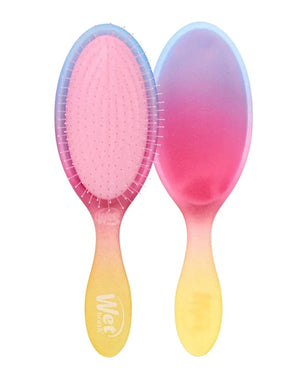 Wet Brush - Electric Sky Detangler & Mini Detangler Duo Pink Sunset – full-size detangler