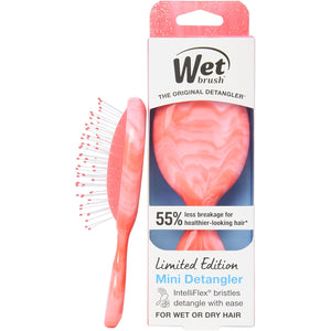 Wet Brush - Summer Treat Detangler & Mini Detangler Duo Strawberries & Cream – mini detangler
