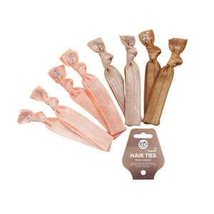 xoBeauty - Hair Ties Peach Please 8pc – product image 2