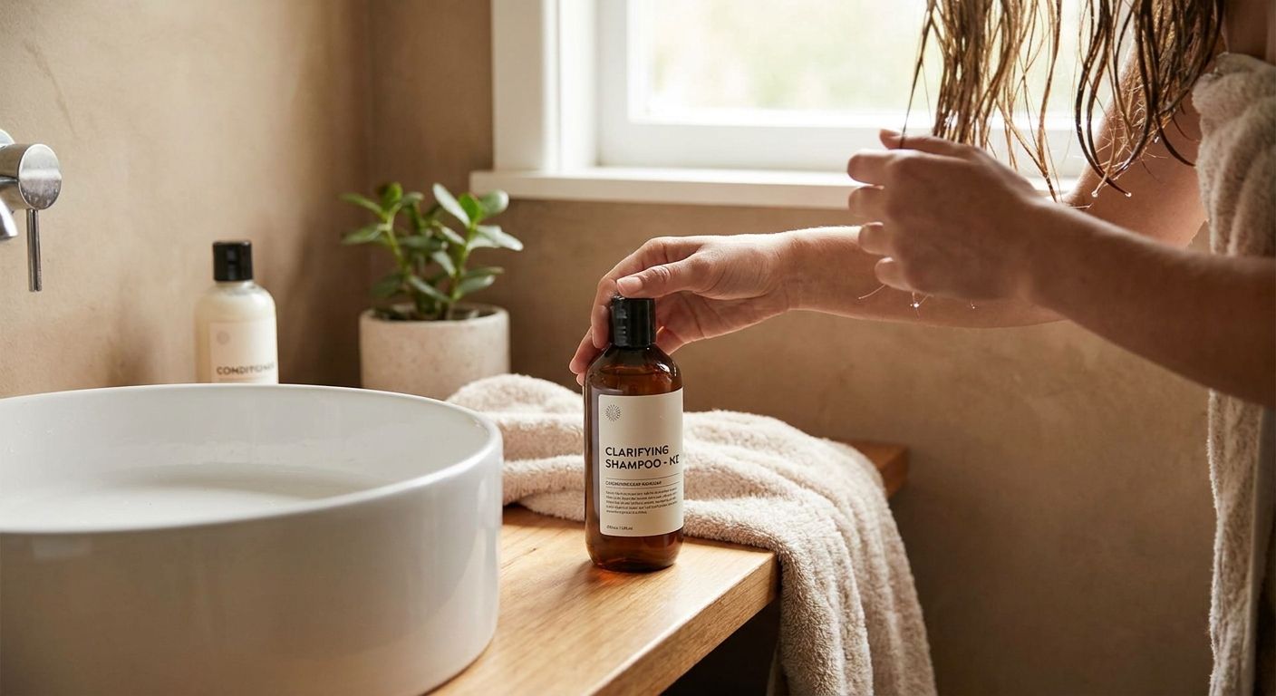 How to use a clarifying shampoo without drying out your hair