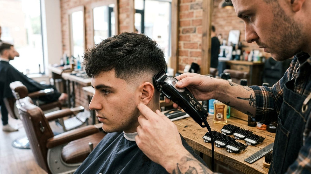 How to choose clipper guard sizes for a fade