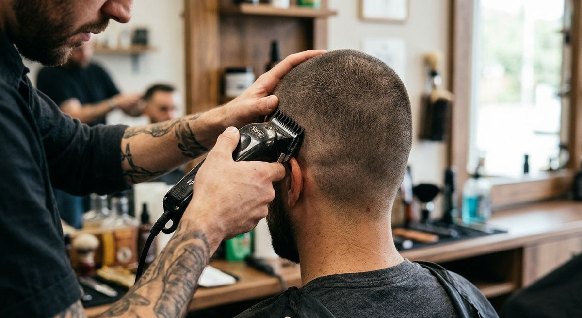Hair clippers for buzz cuts