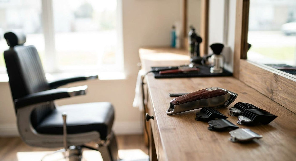 Hair clippers for men's fades
