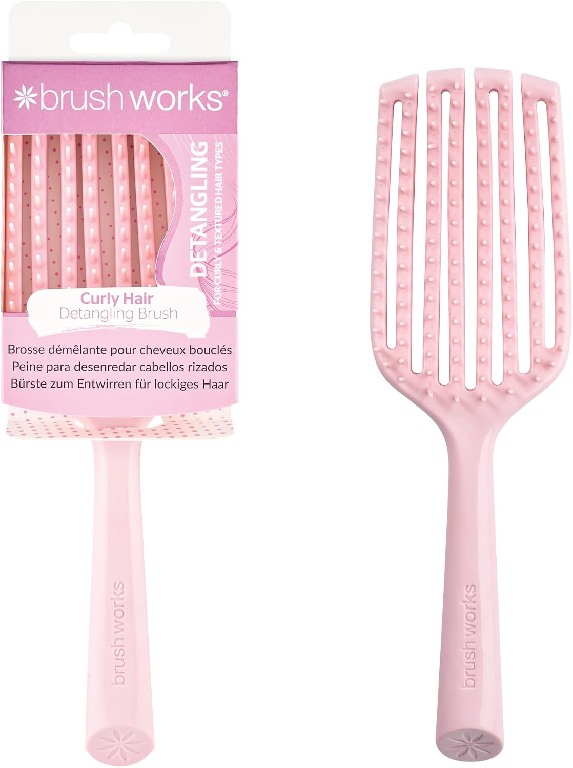 Brushworks Curly Hair Detangling Brush product photo