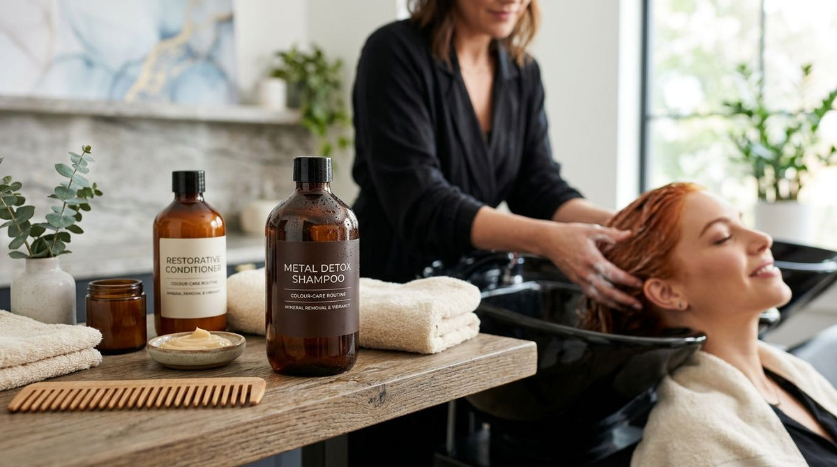 Metal Detox Shampoo: How It Fits a Colour-Care Routine