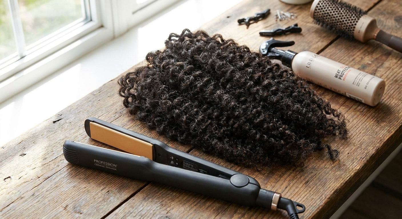 Hair straighteners for thick curly hair