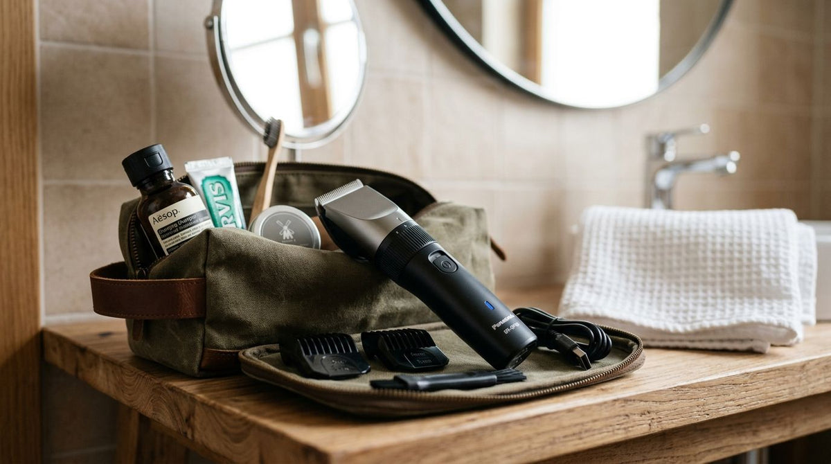 Cordless hair clippers for travel