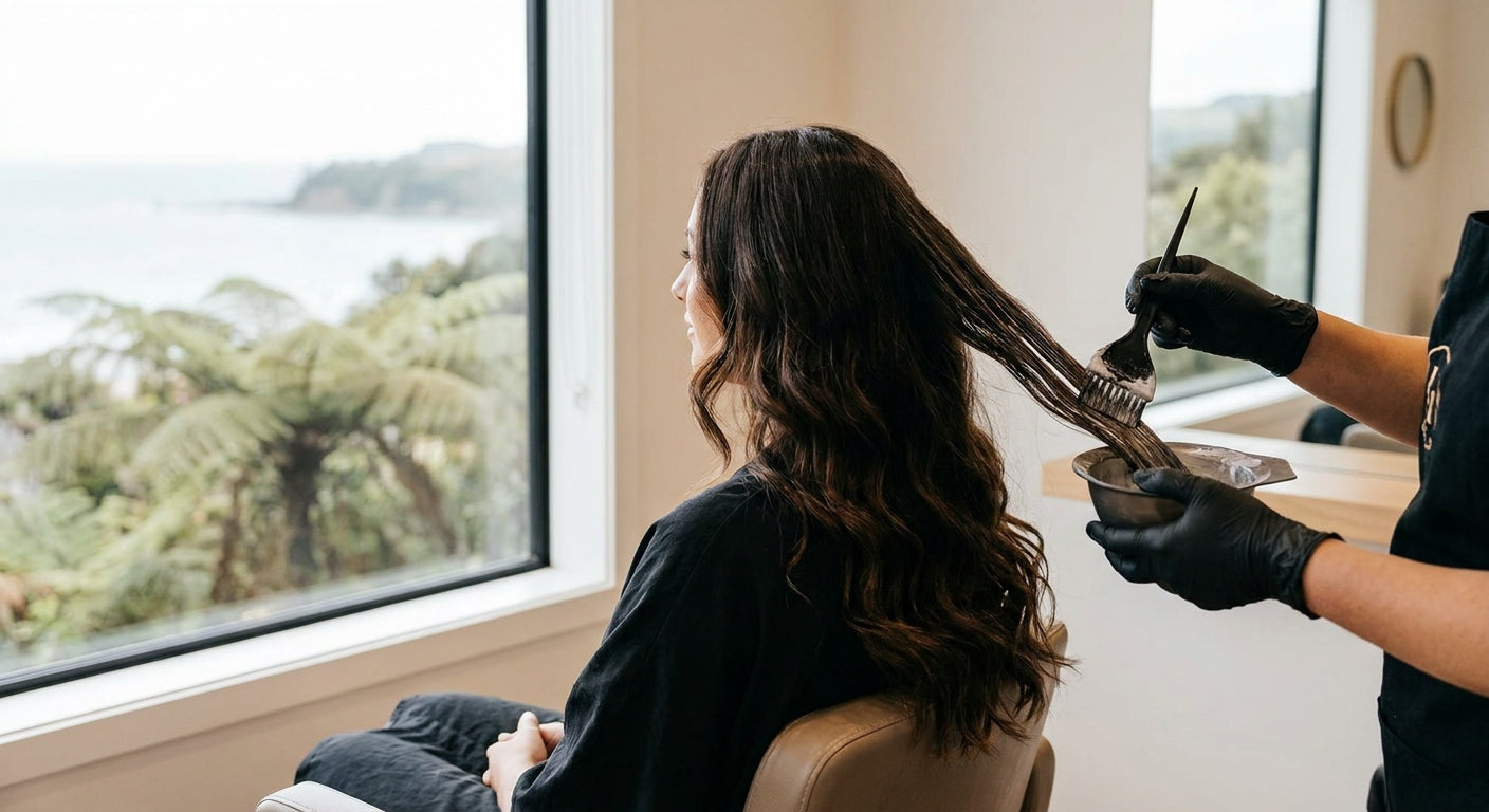 Keratin treatment for frizzy hair