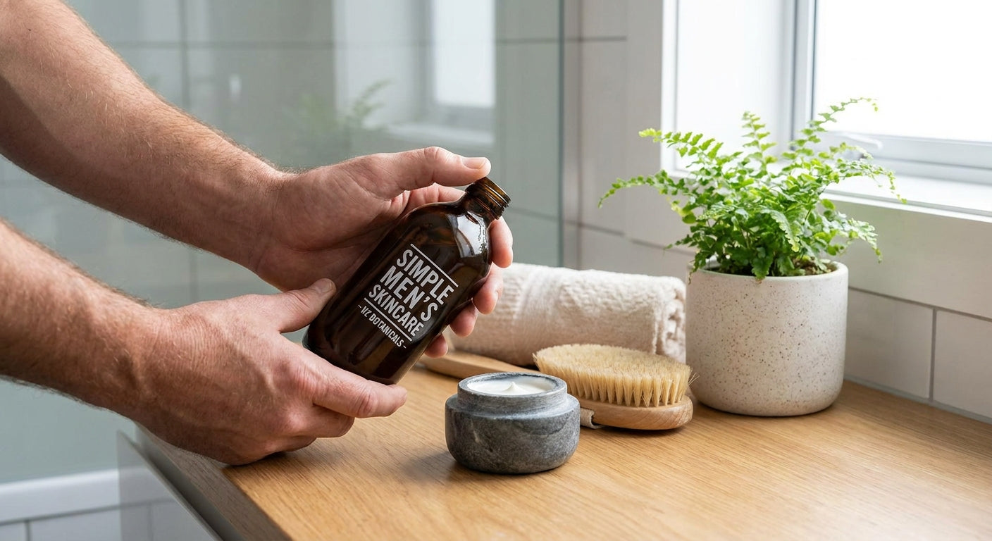How to build a simple men's skincare routine