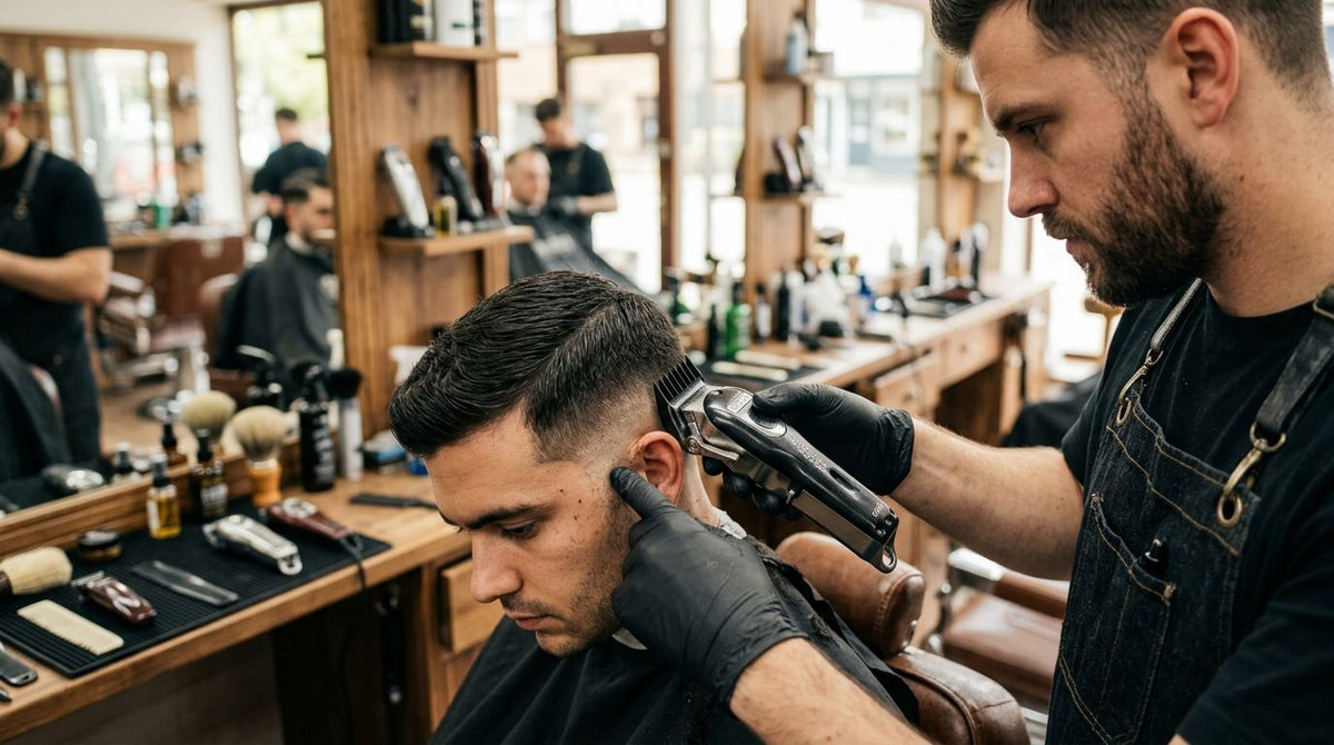 Professional hair clippers for barbers