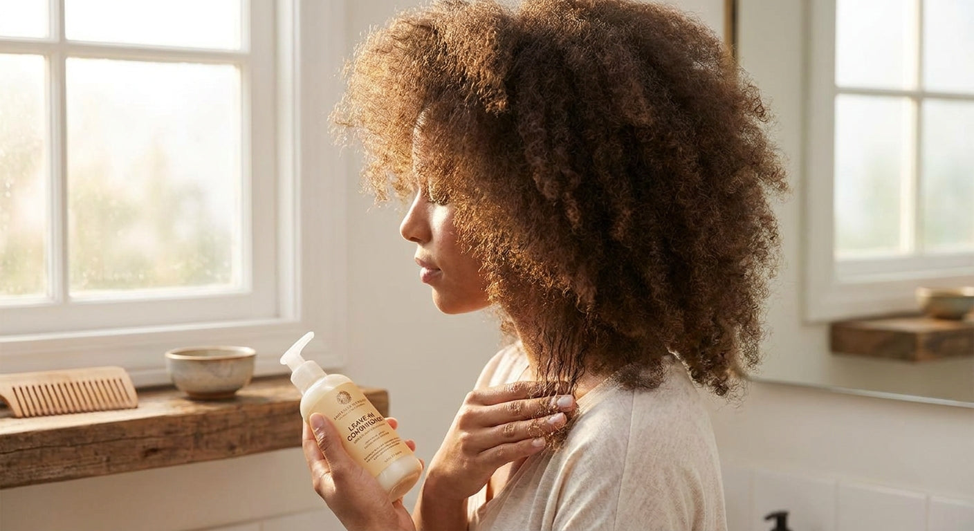 Leave-in conditioner for frizzy hair