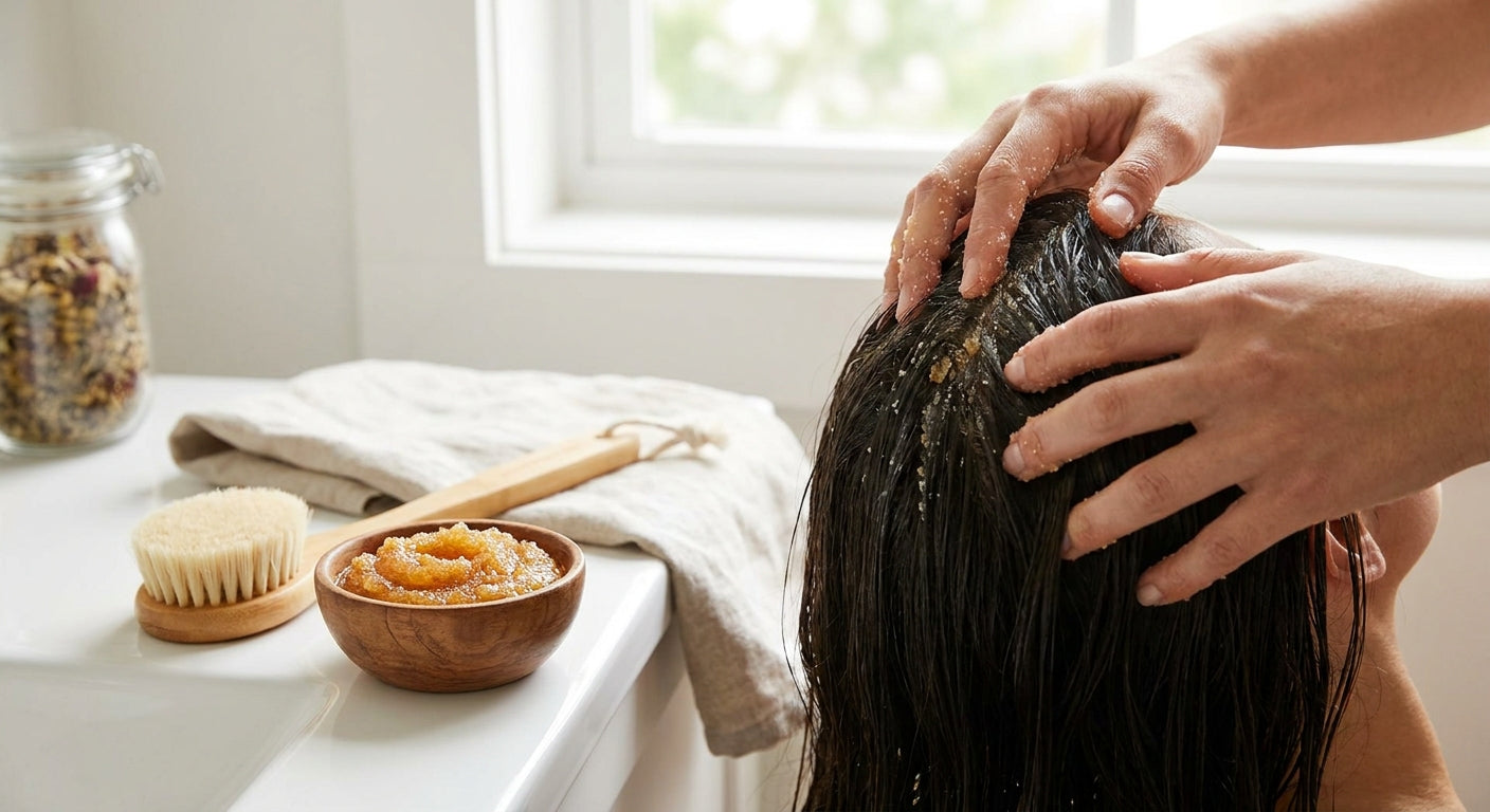 How to exfoliate your scalp properly