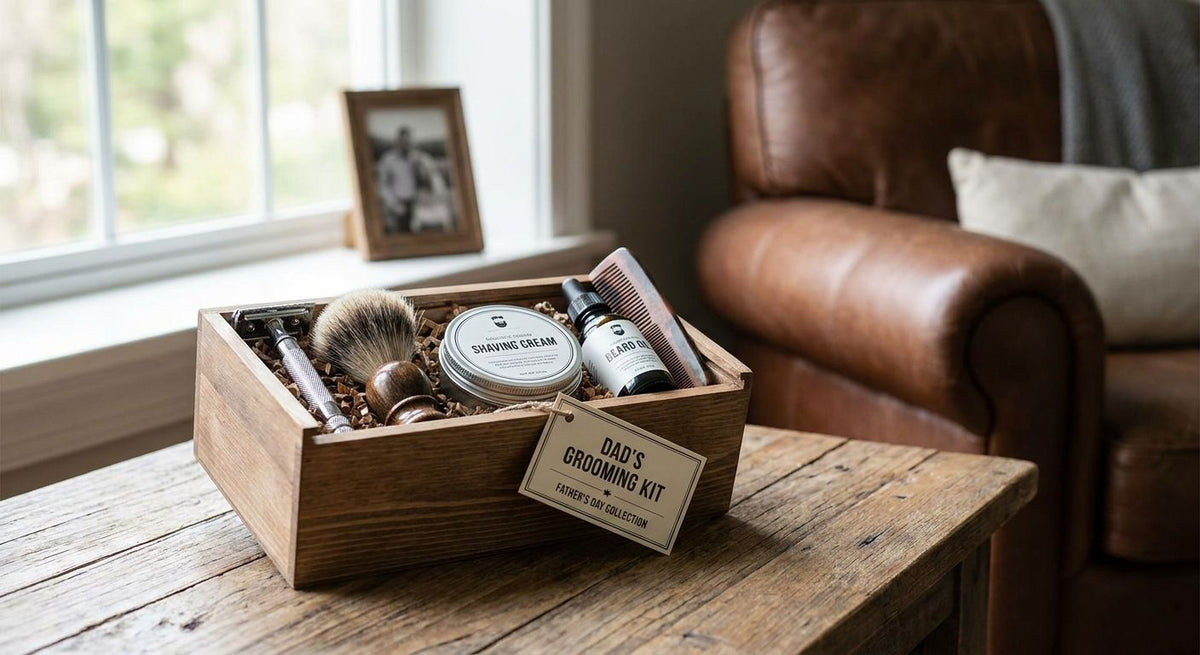 Grooming gift sets for Father's Day