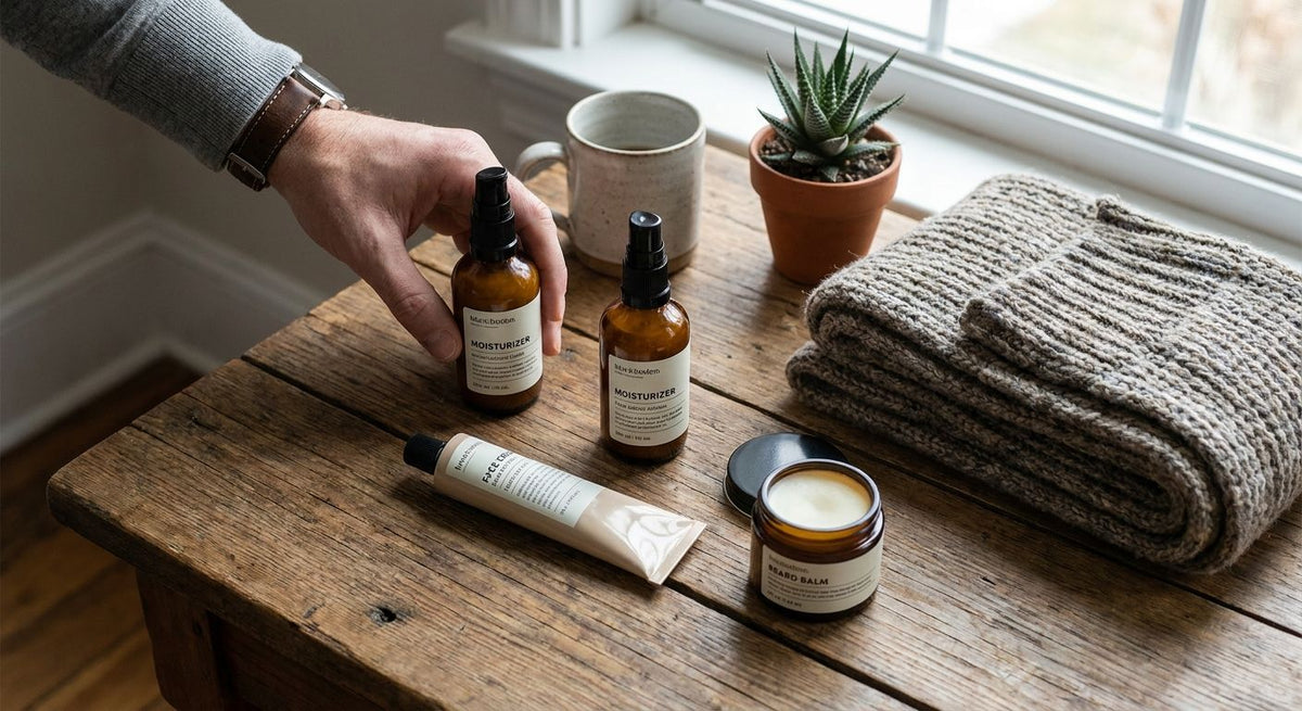 Best skincare products for men with dry winter skin