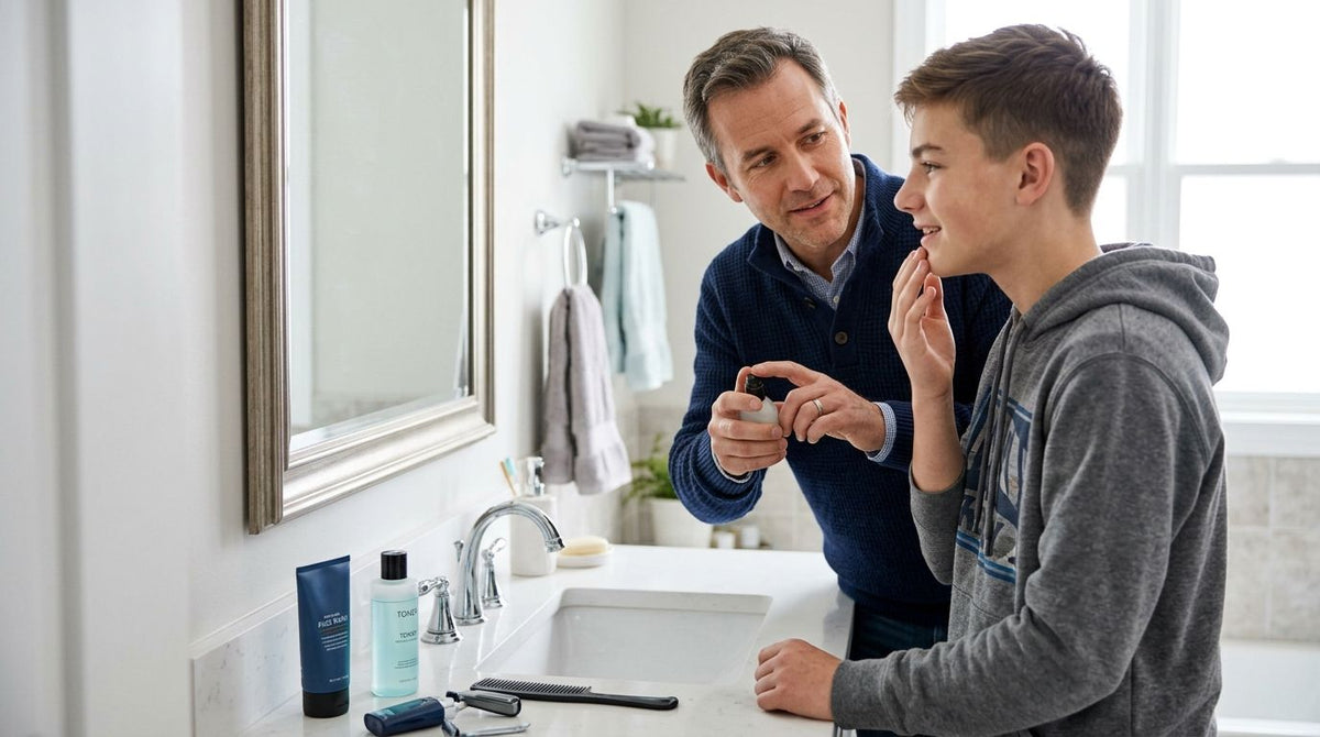 How to introduce your teenager to a basic grooming routine