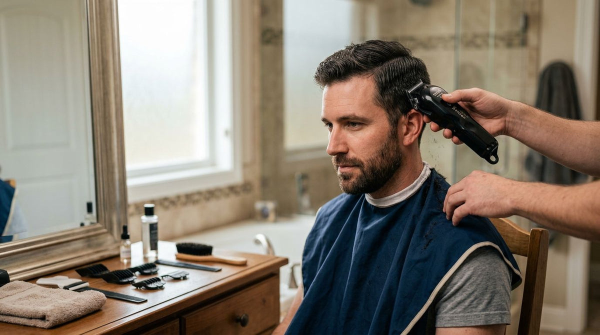 How to use hair clippers at home