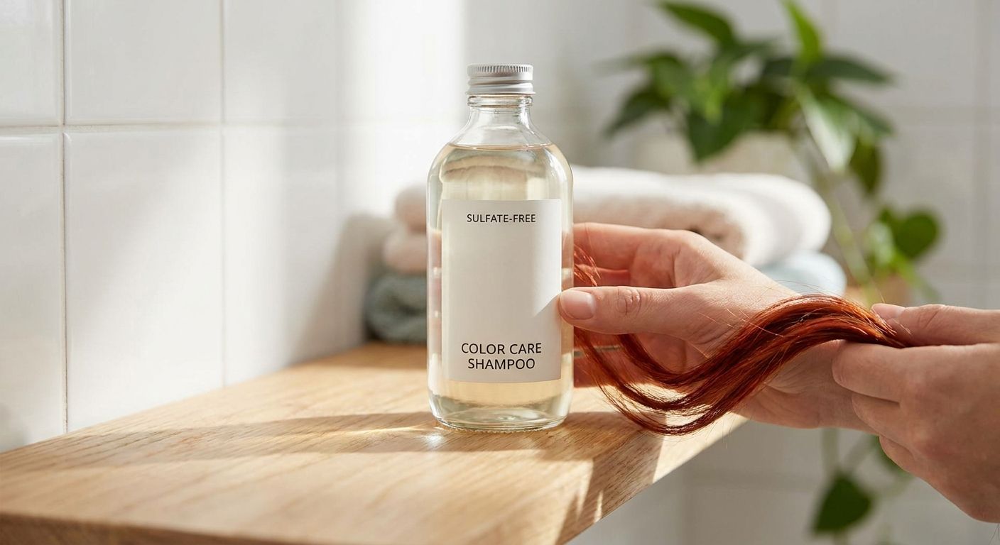 Sulfate-free shampoo for colour-treated hair