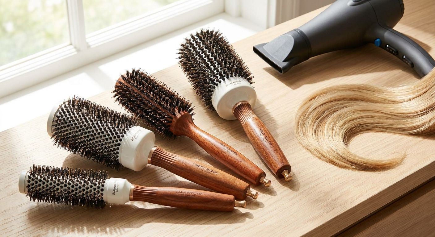 Best round brushes for a smooth blow-dry