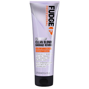 Fudge - Everyday Clean Blonde Damage Rewind Shampoo & Conditioner Duo Bundle – Fudge Everyday Clean Blonde Damage Rewind Conditioner 250ml