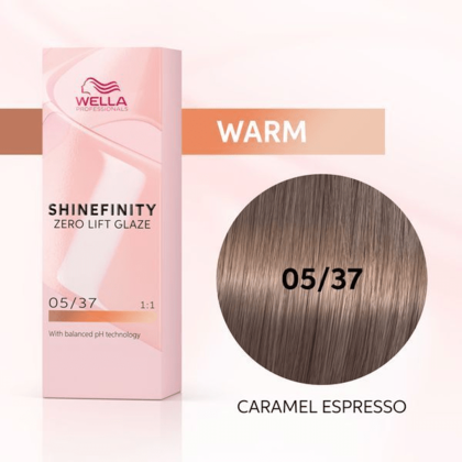 Wella Professionals - Shinefinity 05/37 Caramel Espresso 60ml – front of pack