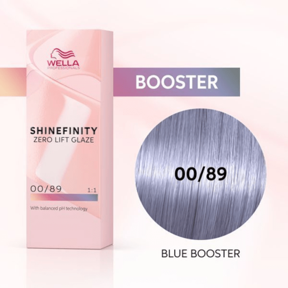 Wella Professionals - Shinefinity 00/89 Blue Booster 60ml – front of pack