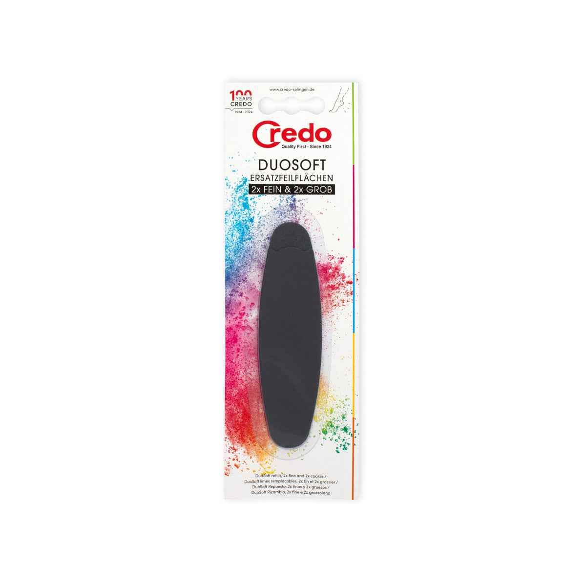 Credo - Duo Soft Foot File Replacement Pads 4pk