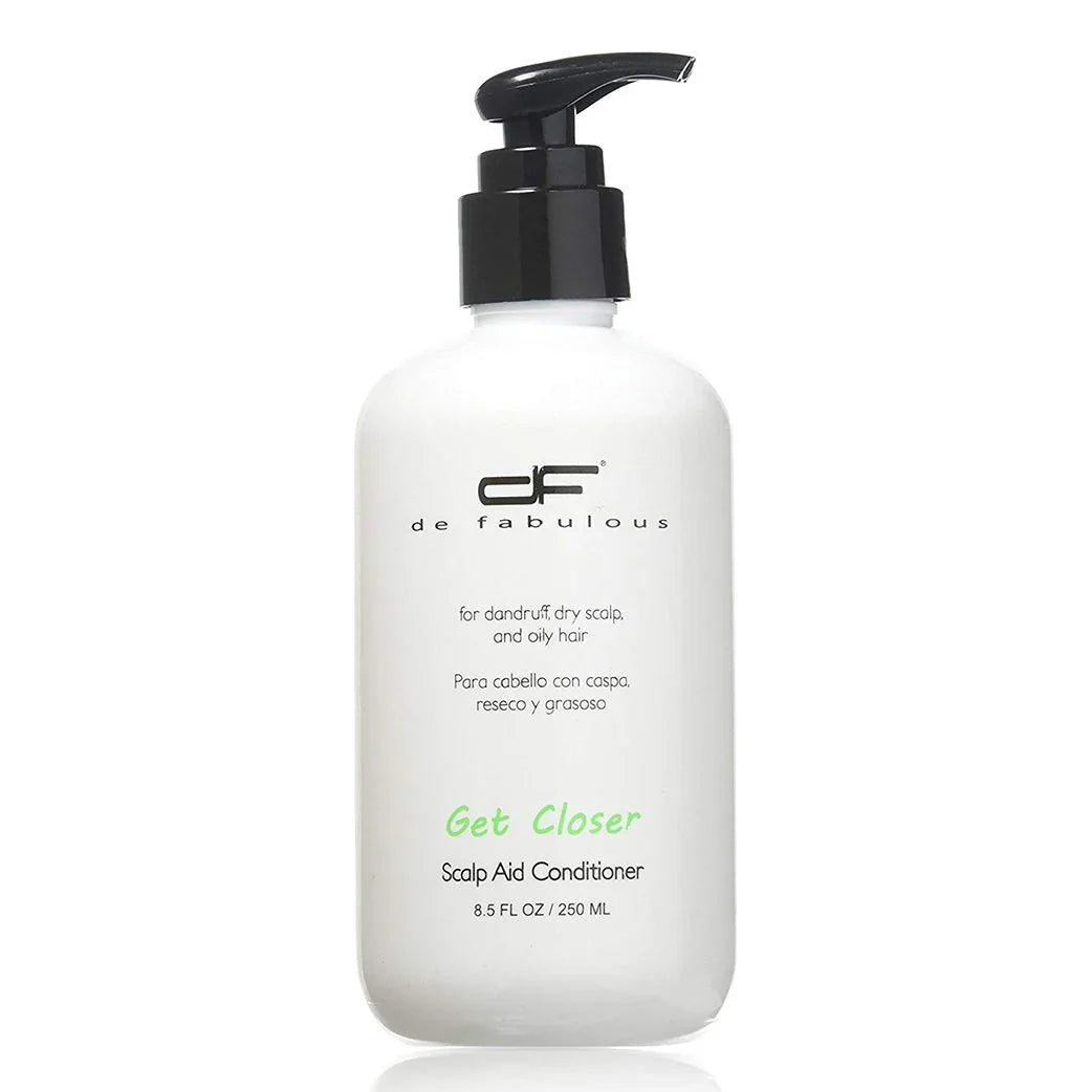 De Fabulous Get Closer Scalp Aid Conditioner 250ml – front of bottle