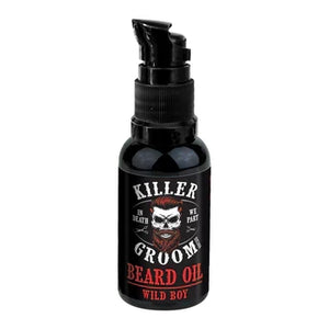 Killer Groom - Wild Boy Beard Wash & Beard Oil Duo Bundle – Killer Groom Beard Oil Wild Boy 30g
