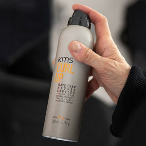 KMS - CurlUp Wave Foam 200ml – product view 2