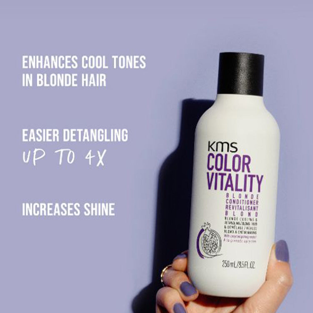 KMS - ColorVitality Blonde Conditioner 250ml – product view 2