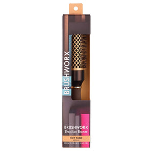 Brushworx - Brazilian Bronze Hot Tube Brush Trio Bundle – Brushworx Brazilian Bronze Hot Tube Brush - Medium 50mm (detail)