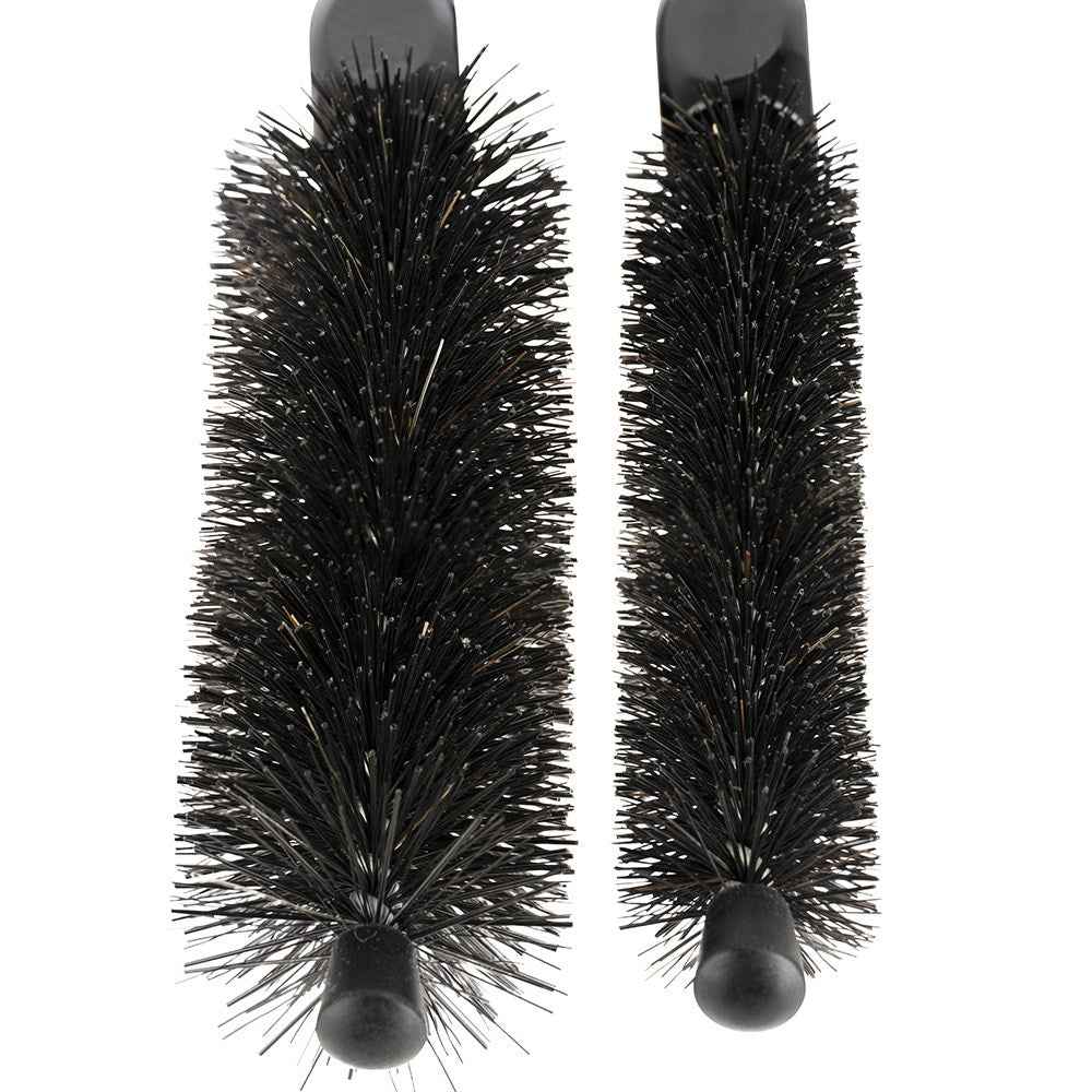 Brushworx - Styler Small Bottle Bristle Hair Brush - Black 25mm