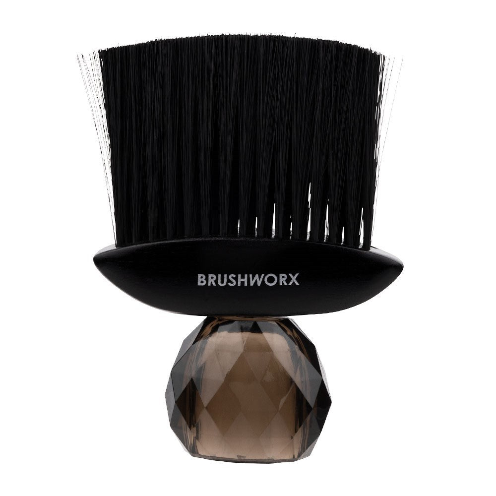 Brushworx - Crystal Neck Brush Black