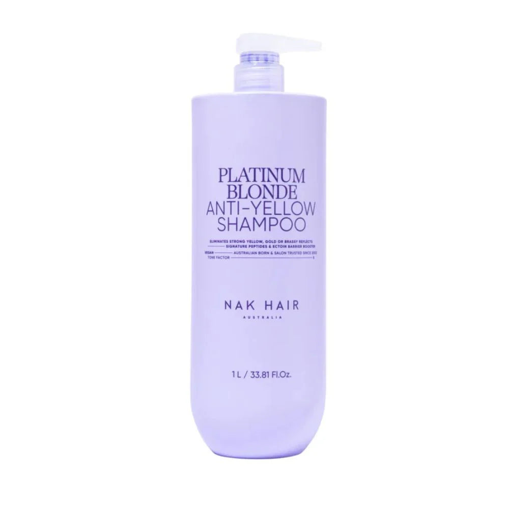 Nak Hair - Signature Platinum Blonde Anti-Yellow Shampoo 1000ml