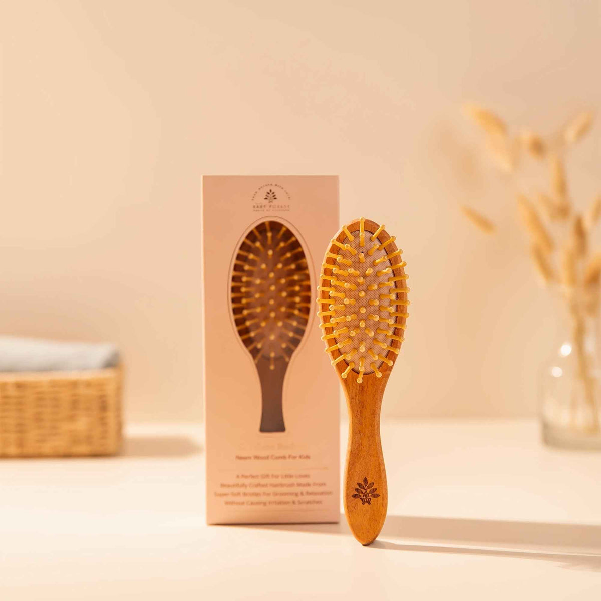 Baby Forest - Sunehere Resham Neem Wood Comb for Children