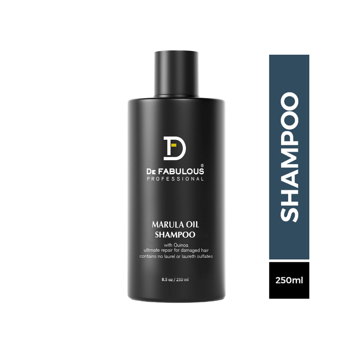 De Fabulous - Marula Oil Shampoo, Conditioner & Miracle Repair Masque Trio Bundle – De Fabulous Marula Oil Shampoo 250ml