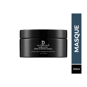 De Fabulous - Marula Oil Shampoo, Conditioner & Miracle Repair Masque Trio Bundle – De Fabulous Marula Oil Miracle Repair Masques 250ml