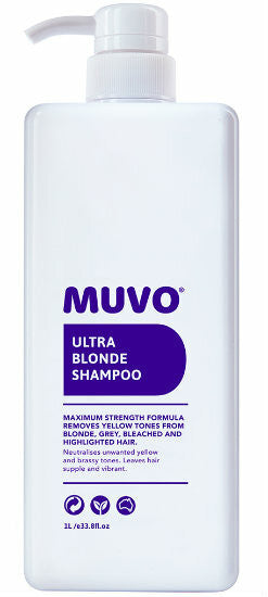 Muvo - Ultra Blonde Shampoo & Conditioner Duo 1000ml Bundle – Muvo Ultra Blonde Shampoo 1000ml