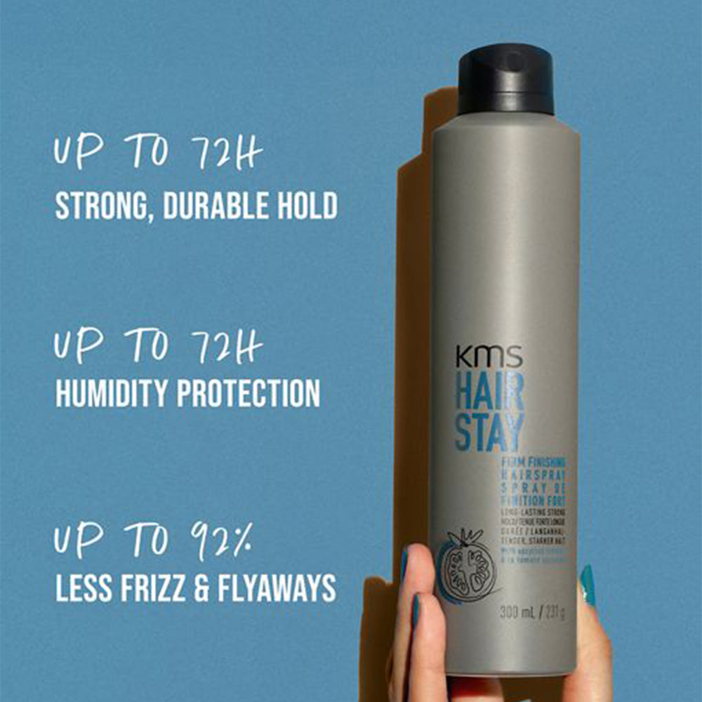 KMS - HairStay Firm Finishing Spray 300ml – product view 2