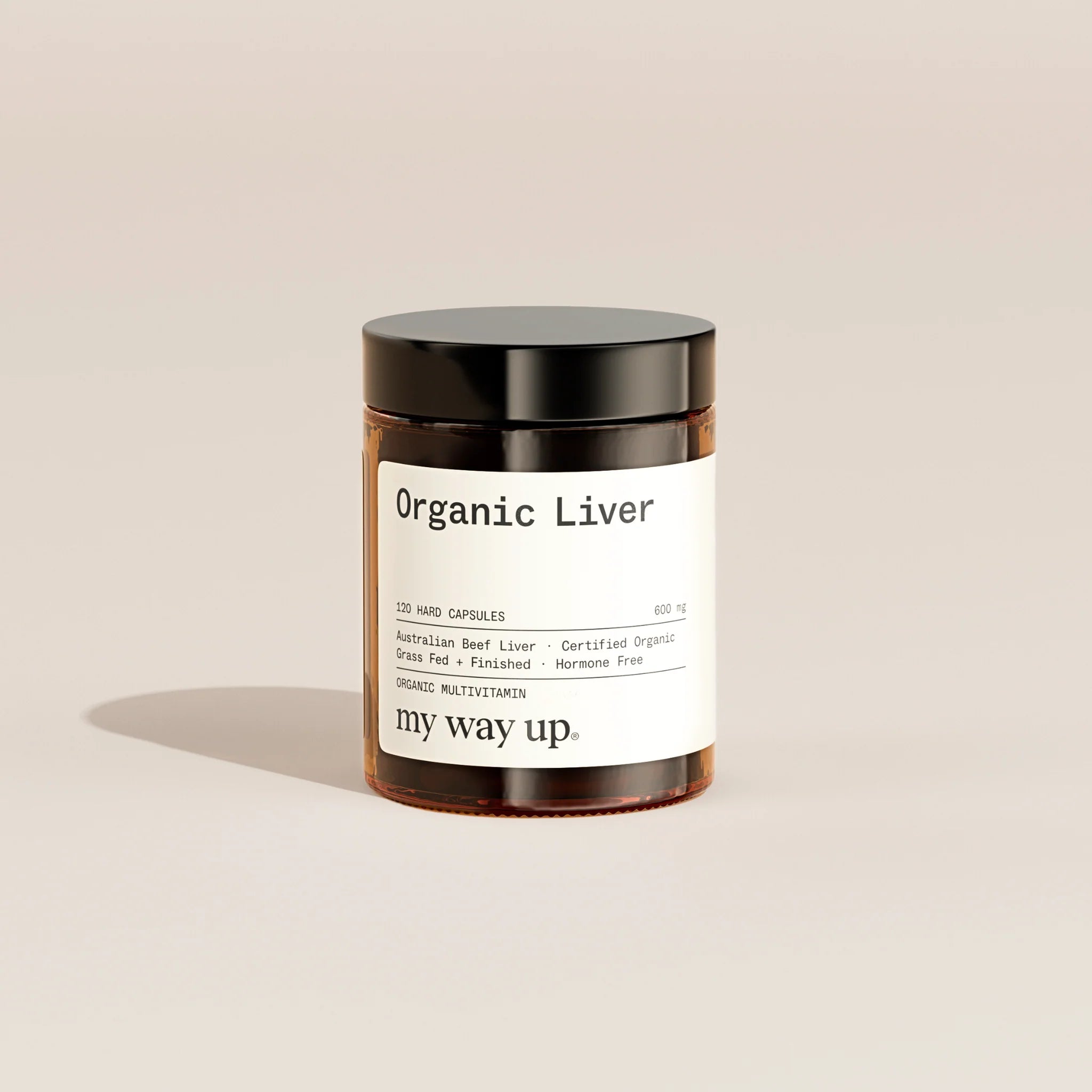 My Way Up - Organic Liver 120 capsules