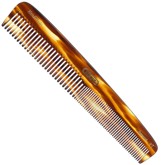 Kent - 9T 192mm Dressing Table Large Size Comb for Coarse/Fine Hair