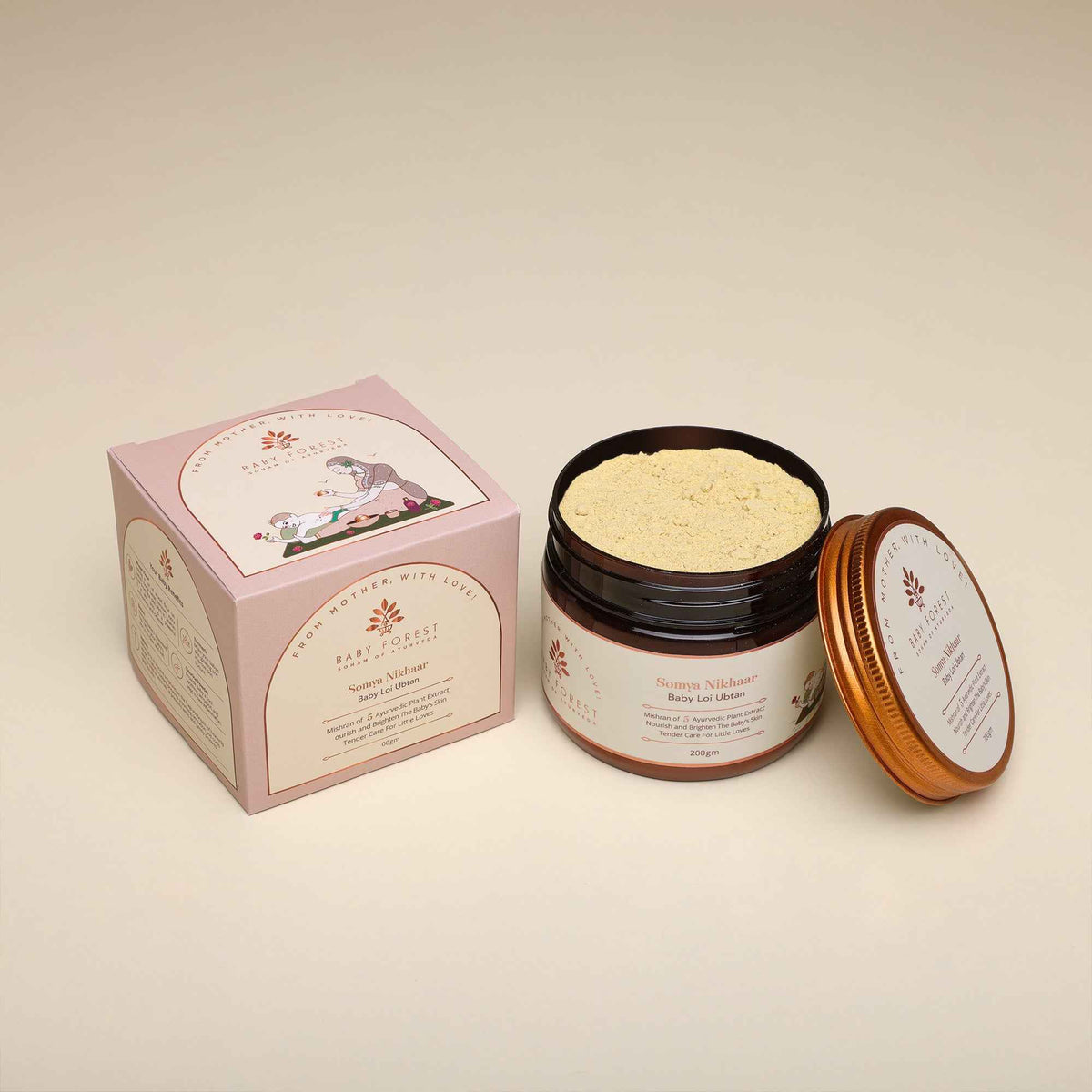 Baby Forest - Somya Nikhaar Baby Loi Ubtan 200g