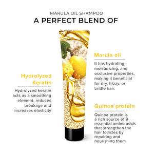 De Fabulous Marula Oil Shampoo 75ml – key benefits