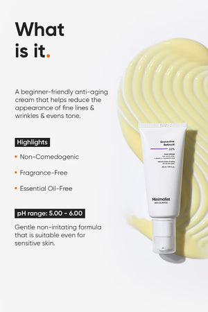 Minimilist - Granactive Retinoid 2% Face Cream 30ml - Zilion