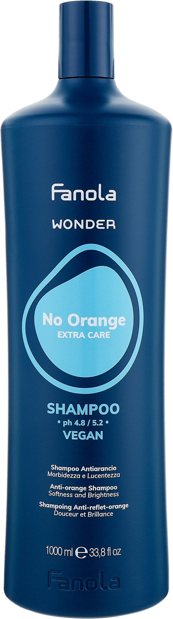 Fanola - No Orange Shampoo & Mask Duo 1000ml Bundle – Fanola No Orange Shampoo - Wonder 1000ml