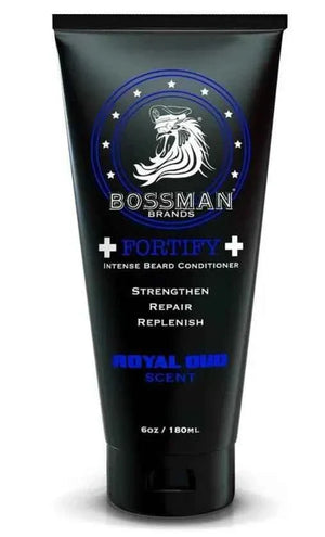Bossman - Fortify Intense Beard Conditioner Royal Oud – Twin Pack (2 x 180ml) – Bossman - Fortify Intense Beard Conditioner Royal Oud 180ml