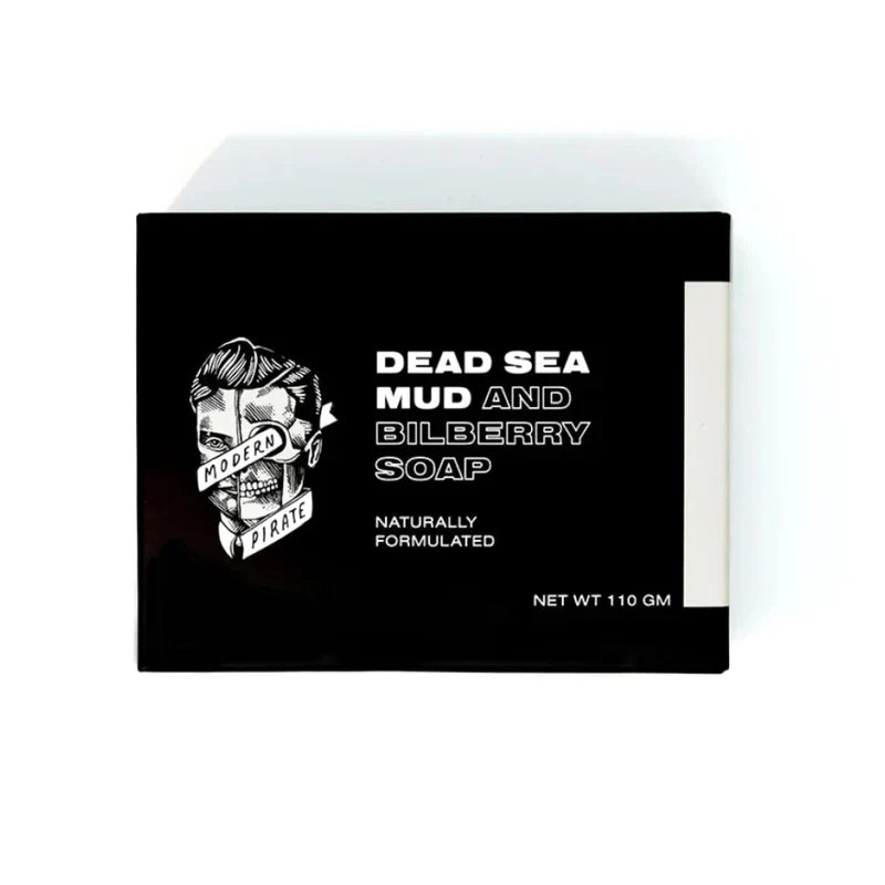 Modern Pirate - Dead Sea Mud Face/Body Soap – Twin Pack (2 x 110g) – Modern Pirate - Dead Sea Mud Face/Body Soap 110g
