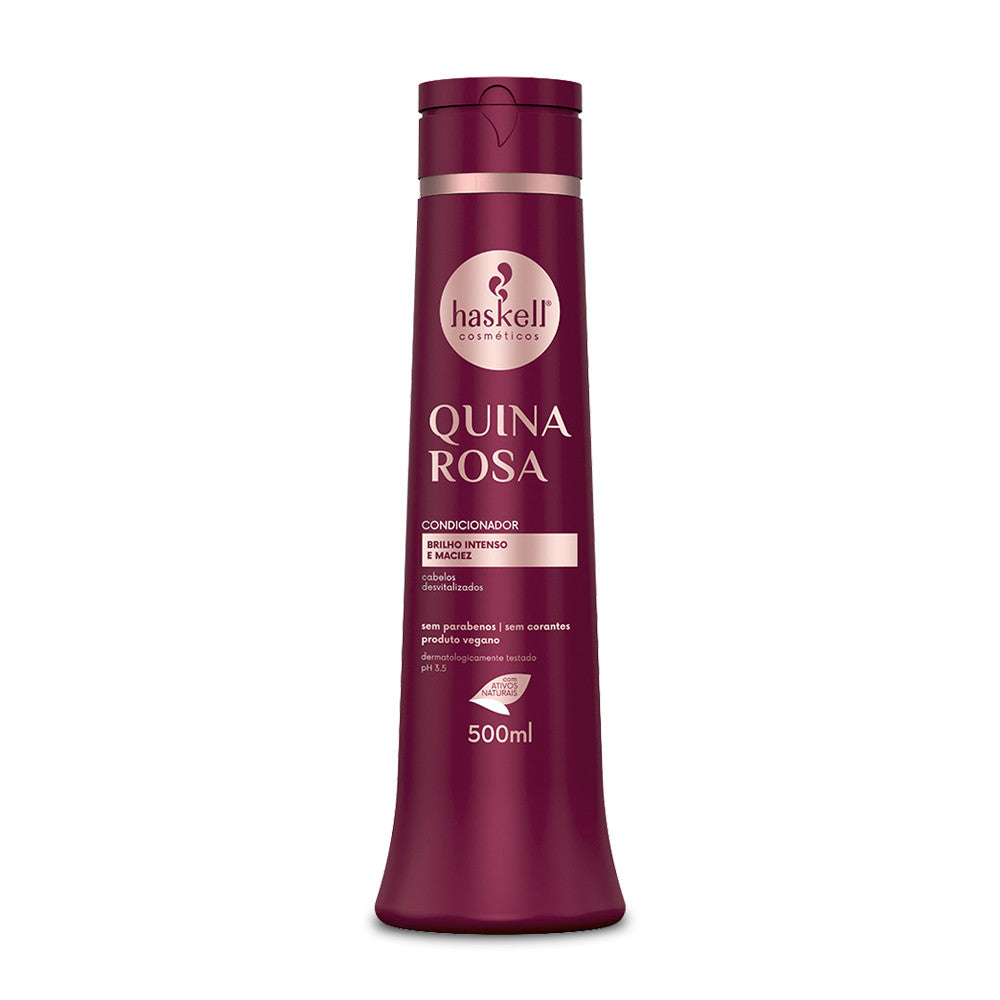 Haskell - Quina Rosa Shampoo, Conditioner & Leave In Trio Bundle – Haskell Quina Rosa (Pink Cinchona) Conditioner 500ml