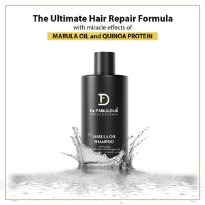 De Fabulous Marula Oil Shampoo 1000ml – key ingredients